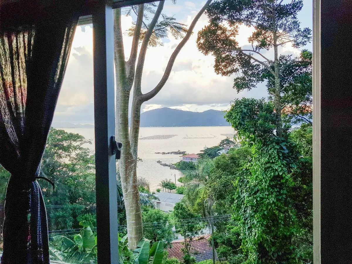 Cabana Em Meio A Natureza Com Vista Para O Mar Villa Palhoca
